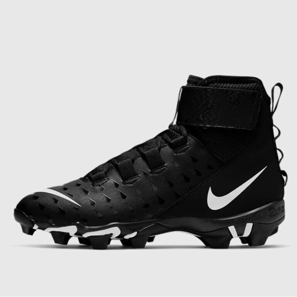 NEW Nike Force Savage Football Black Cleats Size 5.5 Youth